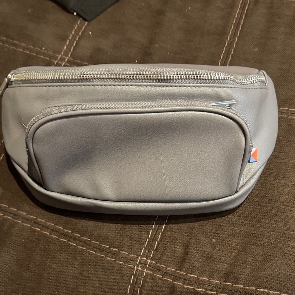 Elegant Gray Baby Bag